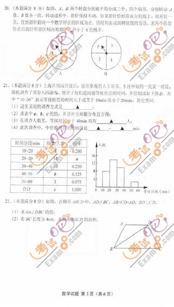 2010꽭K}ǔ(sh)W(xu)пԇ}