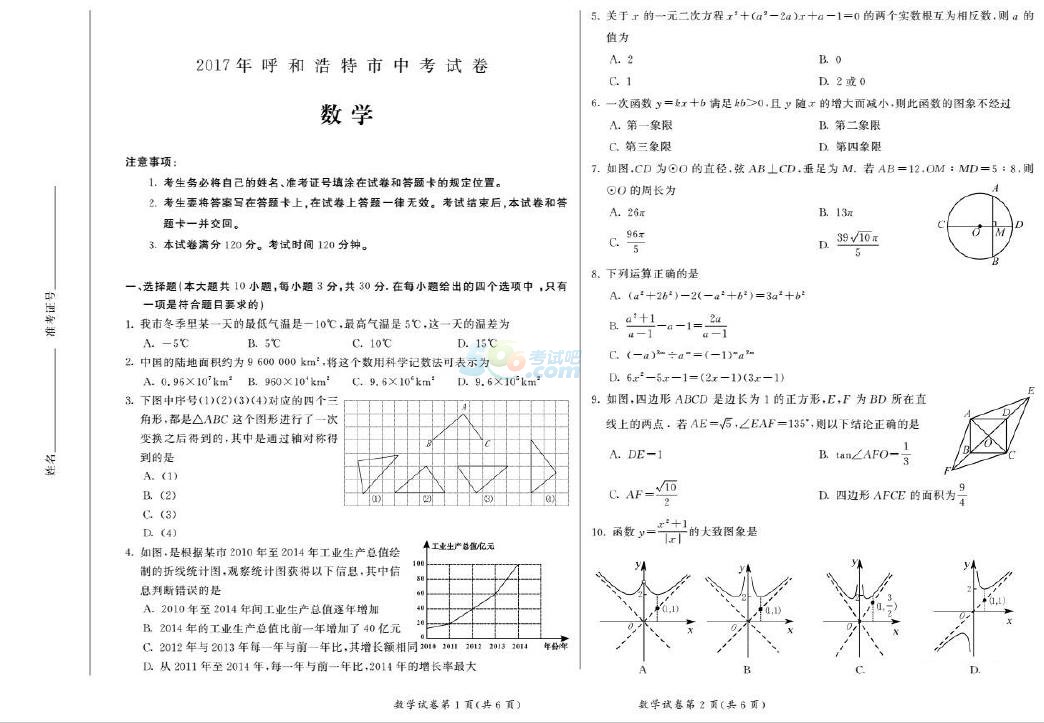 2017(ni)ɹźͺп(sh)W(xu)ԇ}